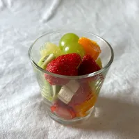 娘の朝ごはんの果物|かっちゃん杉さん