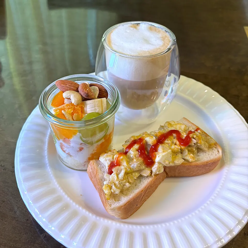 玉子トースト|かっちゃん杉さん