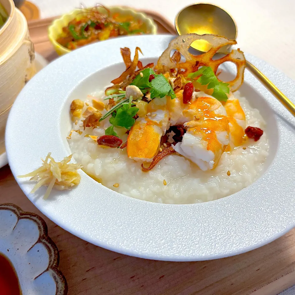 台湾風おかゆで雪の日ブランチ❄️|すずさん