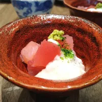 鮪の山掛け| 古尾谷りかこさん