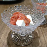 クリームチーズの酒盗掛け|古尾谷りかこさん