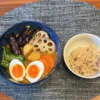 息子作スープカレー| みかんさん