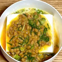 ☆卵納豆冷奴|まぁたんさん