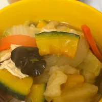 かぼちゃ入りのほうとう🎃|ゆきぽよ婆さん