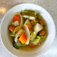 たっぷり野菜のポトフ|あきたまさん