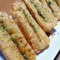 三角揚げの納豆挟み焼き|はるみさん