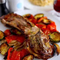 マグロのカマのオーブン焼き