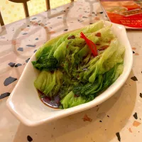 盐水白灼生菜|skyblueさん