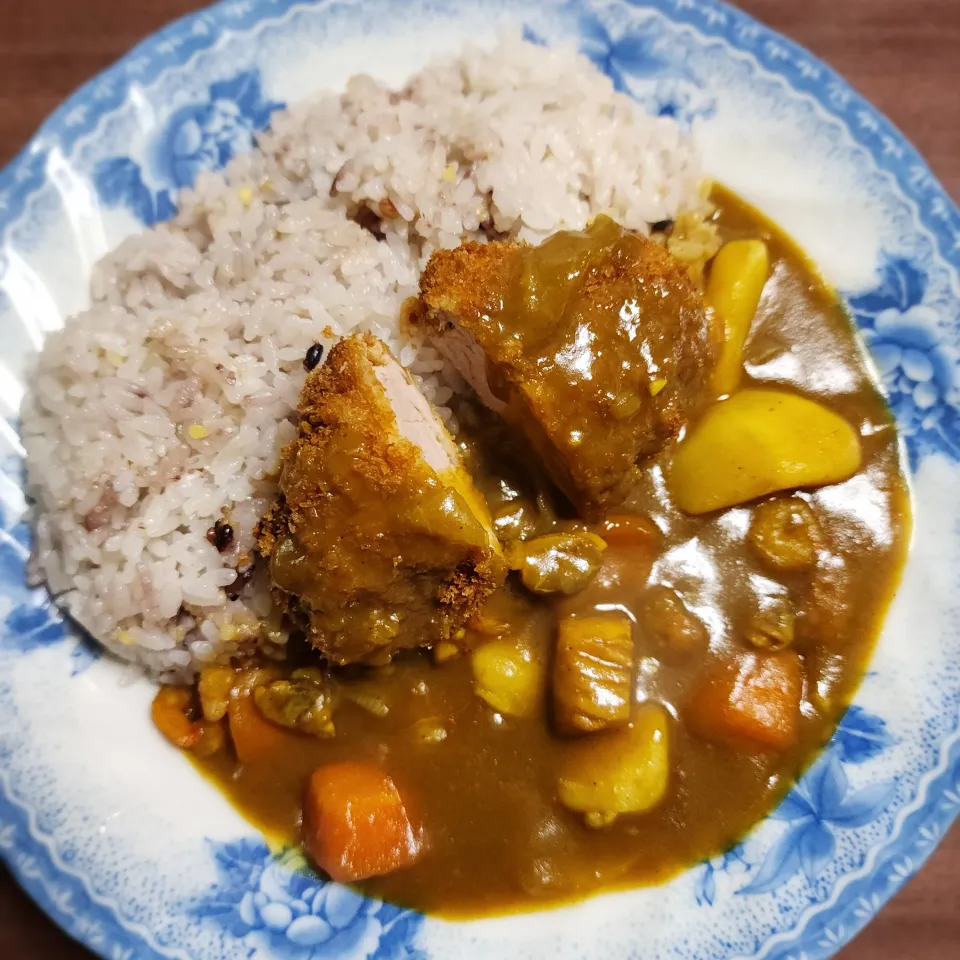 ヒレカツシーフードカレー|ひろにぃさん