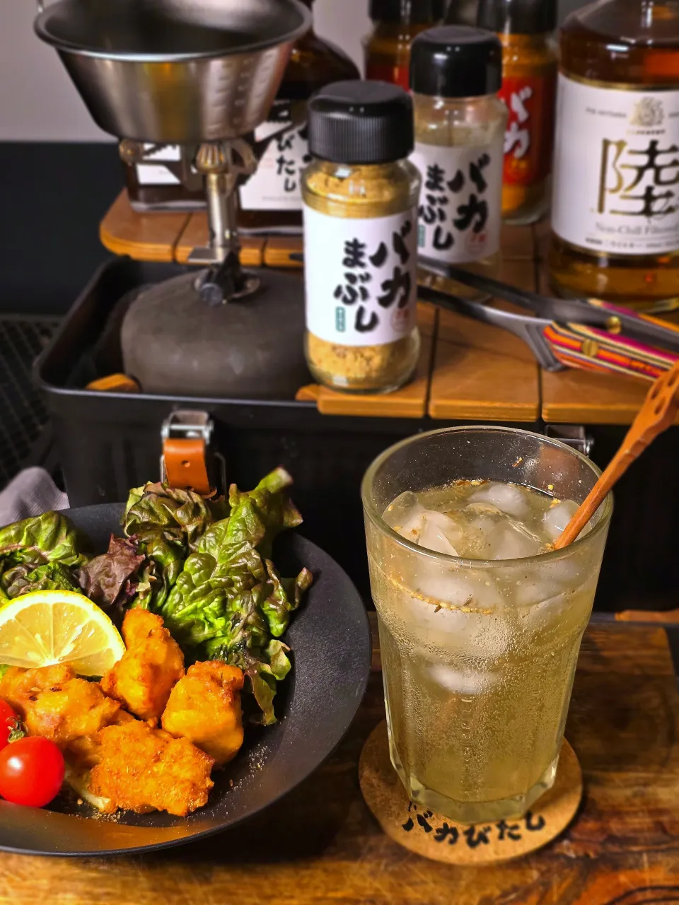 バカらあげとスパイシーハイボール|オハナシマンさん