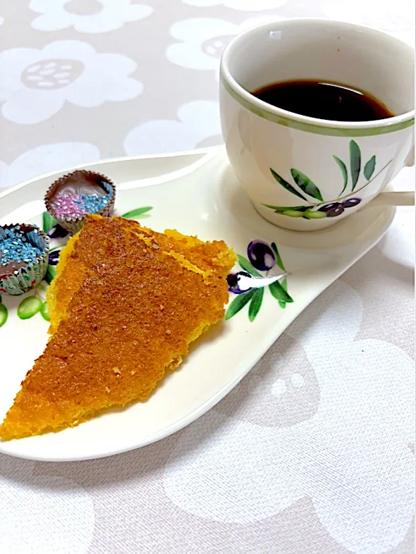 ☆今日のおやつ☆ 手作りカステラとチョコ|hamamaさん
