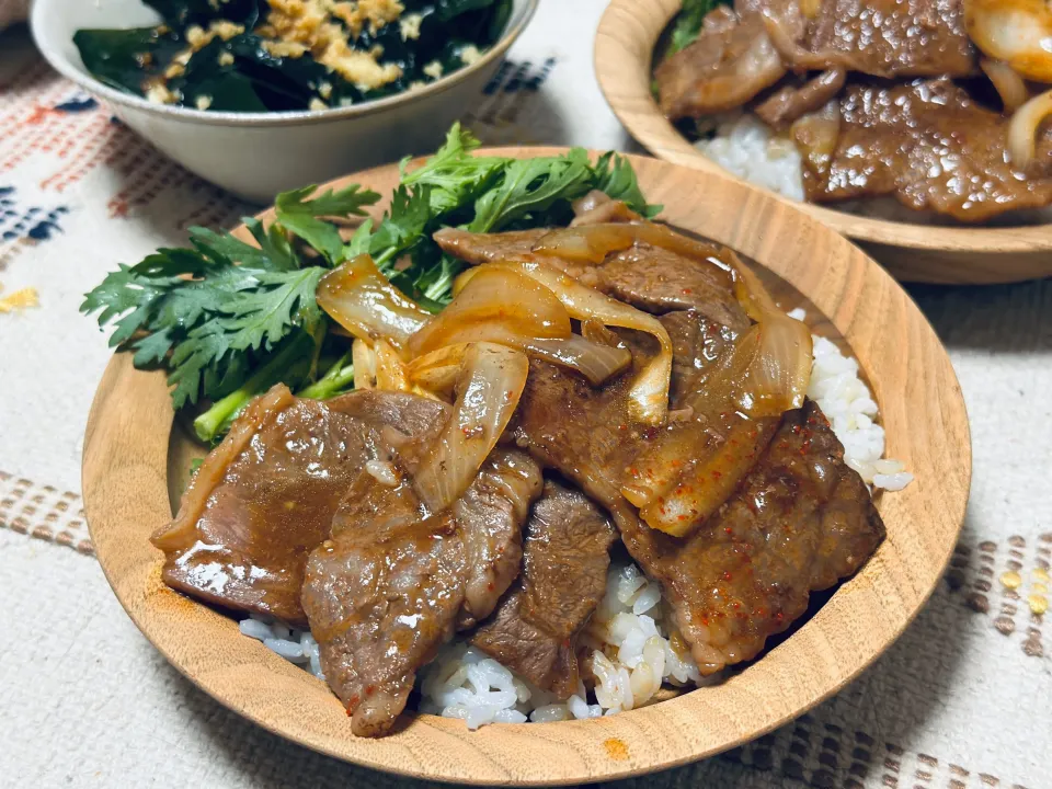 焼肉丼|Hagiさん