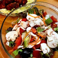 採れたてマッシュルームのサラダ| Mikaさん