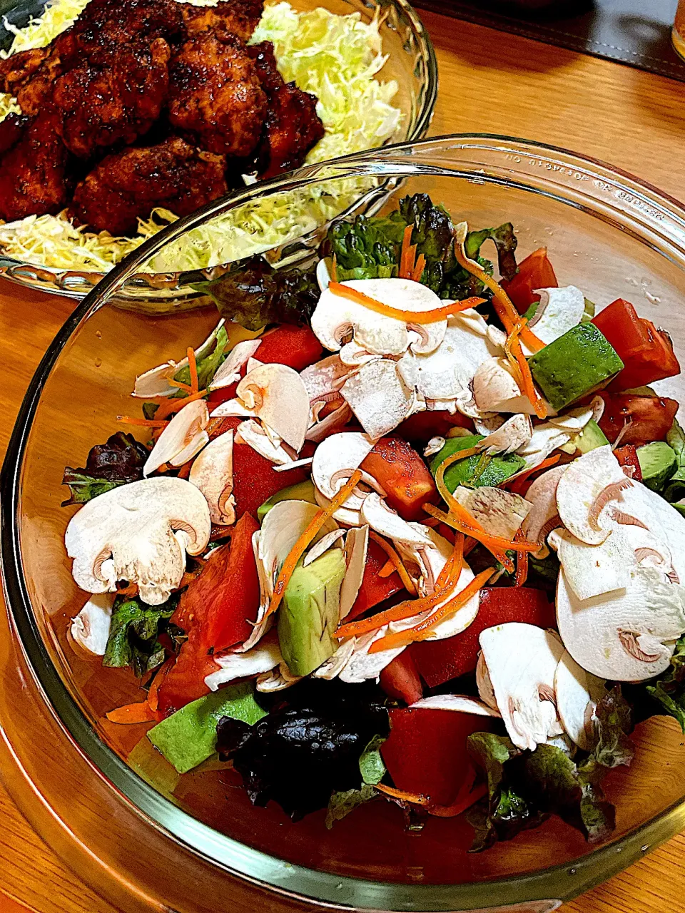 採れたてマッシュルームのサラダ|Mikaさん