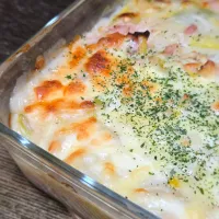 白菜のグラタン|ぱんだのままんさん
