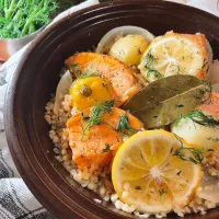 *･さけとレモンのタジン蒸し🇲🇦*･| isakoさん