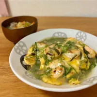 エビ玉天津飯|ふくすけ食堂さん