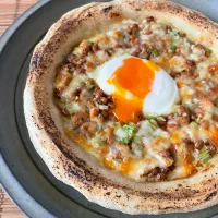 納豆ビスマルクピザ🍕|アッチさん