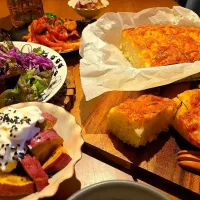 チーズコーンフォカッチャ🌽|さらママさん