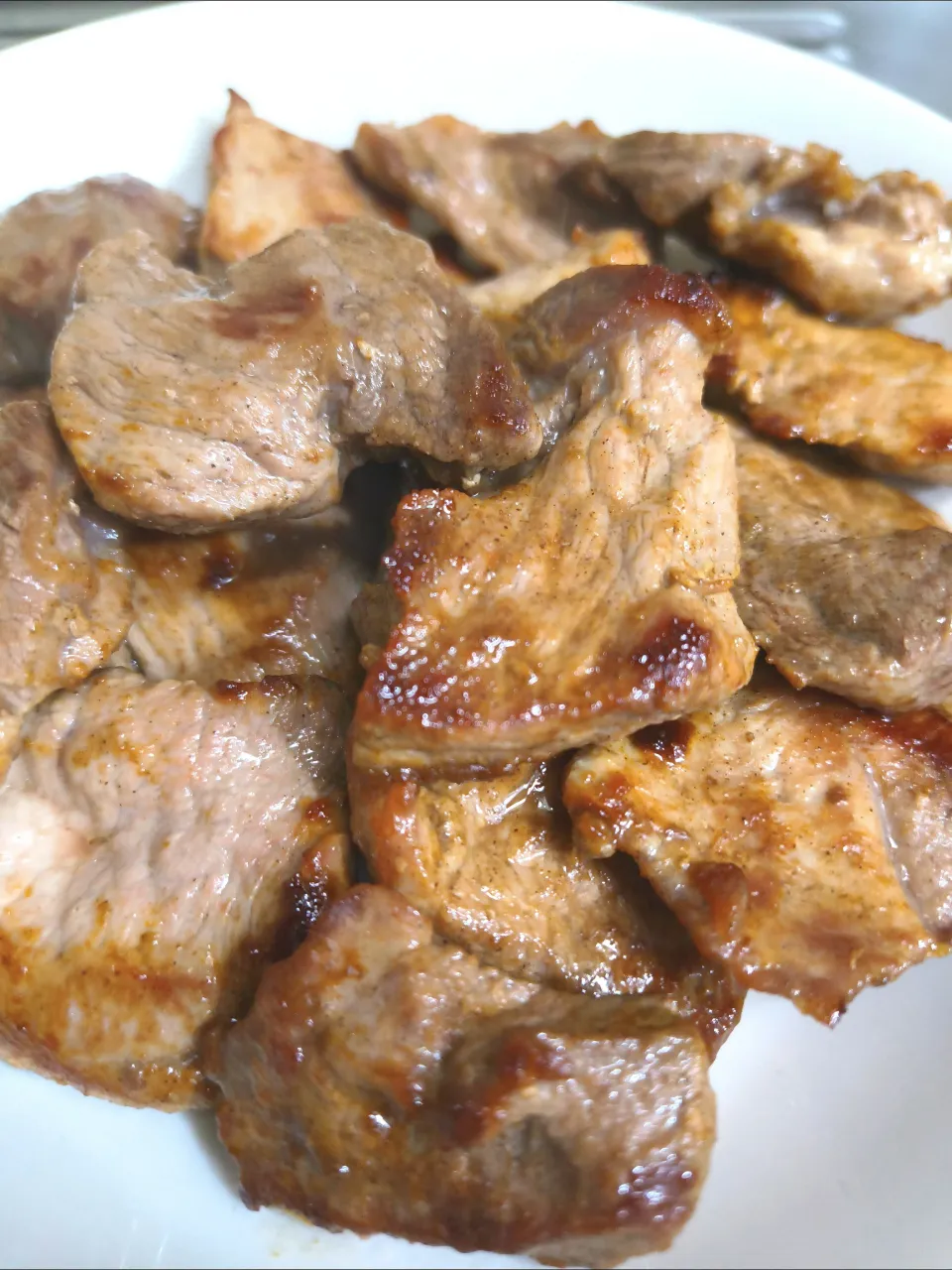 豚ヒレ焼き、最近ハマってて|時雨さん