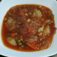 トマト風味の野菜スープ|さと♂さん