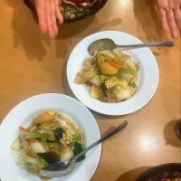 ミニ中華丼（海鮮館）