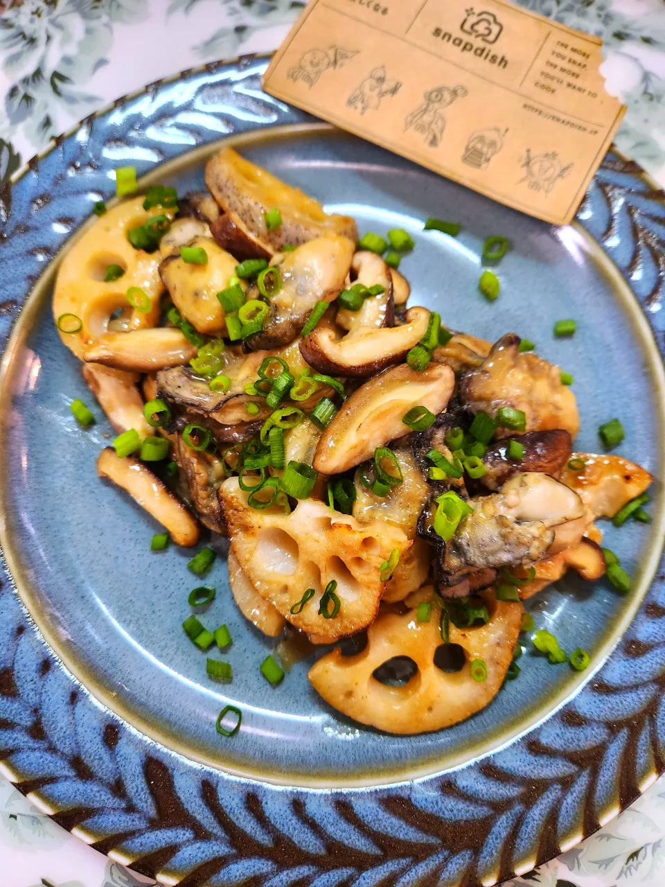 @きなこさんの料理 🔷dancyuレシピ　牡蠣のバタぽん炒め『牡蠣の日』🔷|@きなこさん