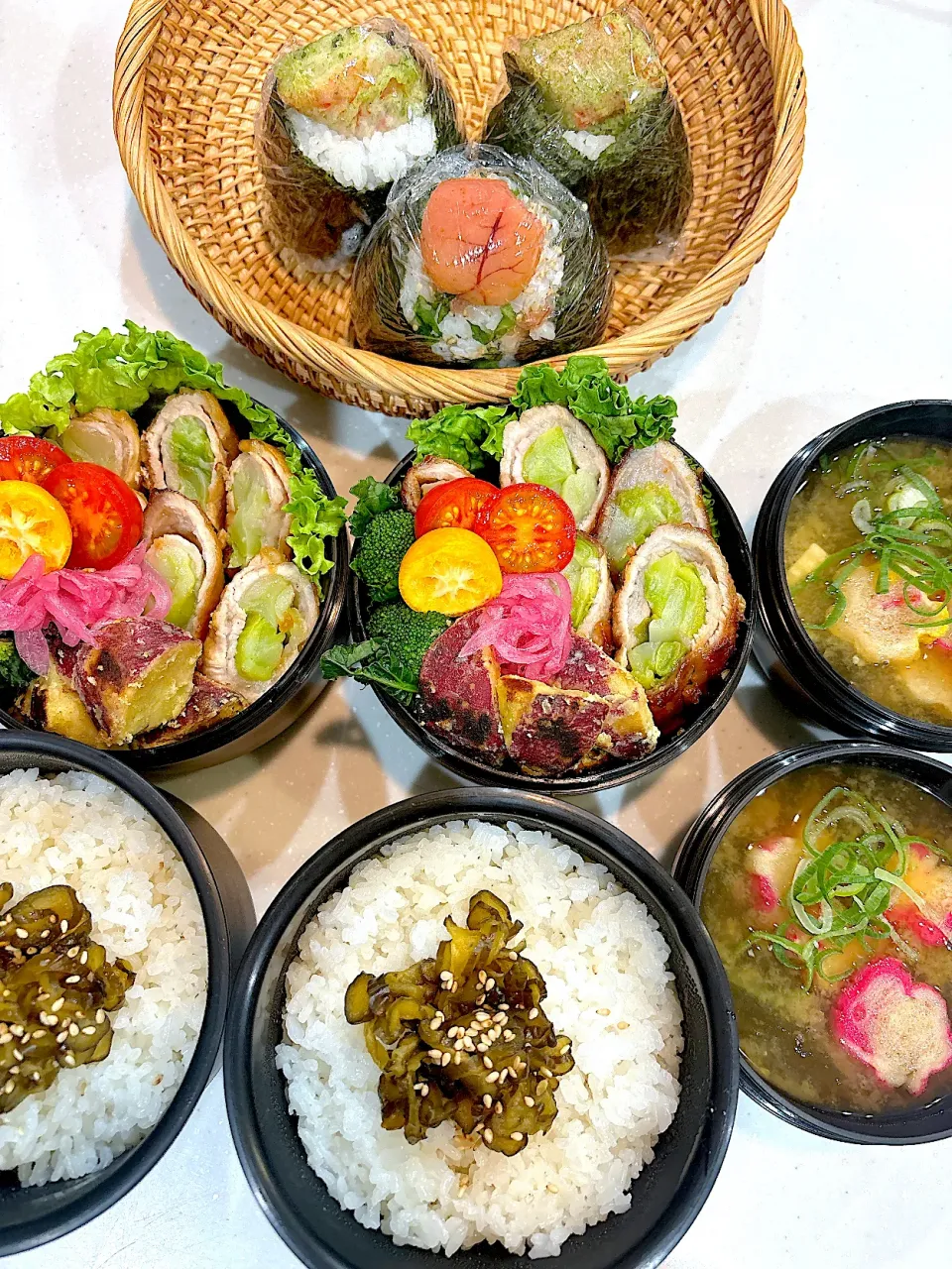 2026,02,09 つぼみ菜肉巻きお弁当さん🍱|kayoo_ch517♡3太郎1姫２モル♡81line Maさん