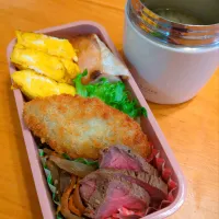 鰤の塩焼き＆ローストビーフ|さやかさん