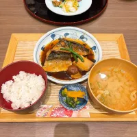 さば紀州煮定食|ちゃみこさん