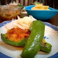 2/9 ピーマン肉詰め💗|あーるさん