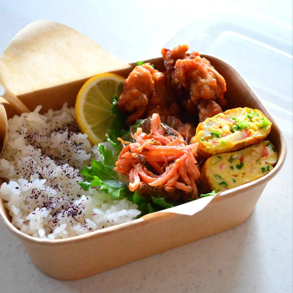 2025.2.9  唐揚げ弁当🍱(テスト初日)|na---n2846さん