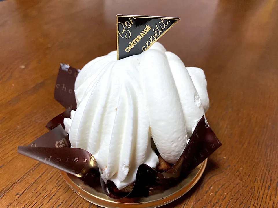 レーズンバターモンブラン|はっちぃさん