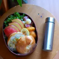 ベーグルでしらすピザ|naeさん