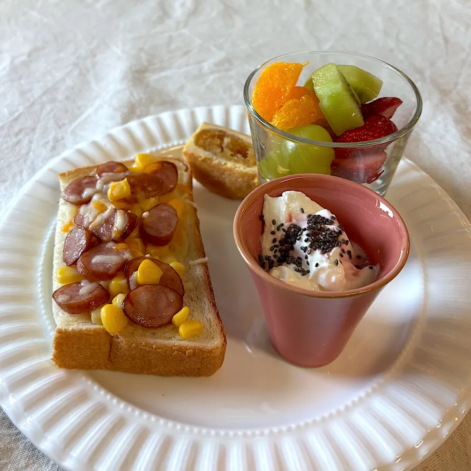 朝ごはんヨーグルト|かっちゃん杉さん