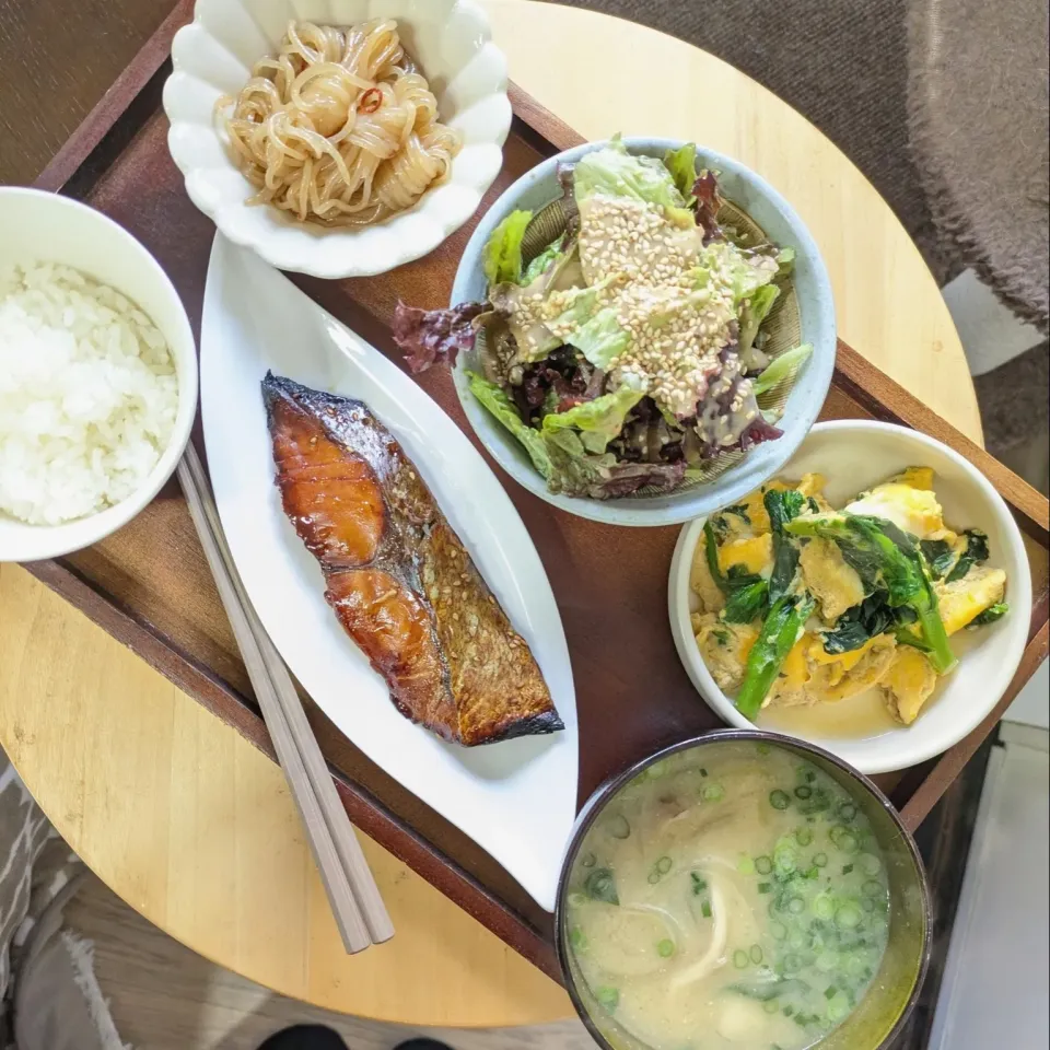 本日のブランチ✽和定食|mi_neneco♪さん