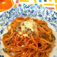 スパゲッティナポリタン🍝|🍒ふみりん🍒さん