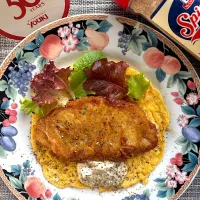 スパイシーピカタ　オレガノマヨソース|栃倉 直人さん