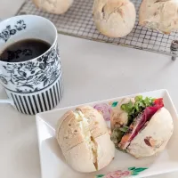 🥜ナッツ入りプチフランス|mihoさん