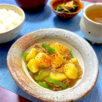 ひき肉とじゃがいものみぞれ餡|アルティッチョさん