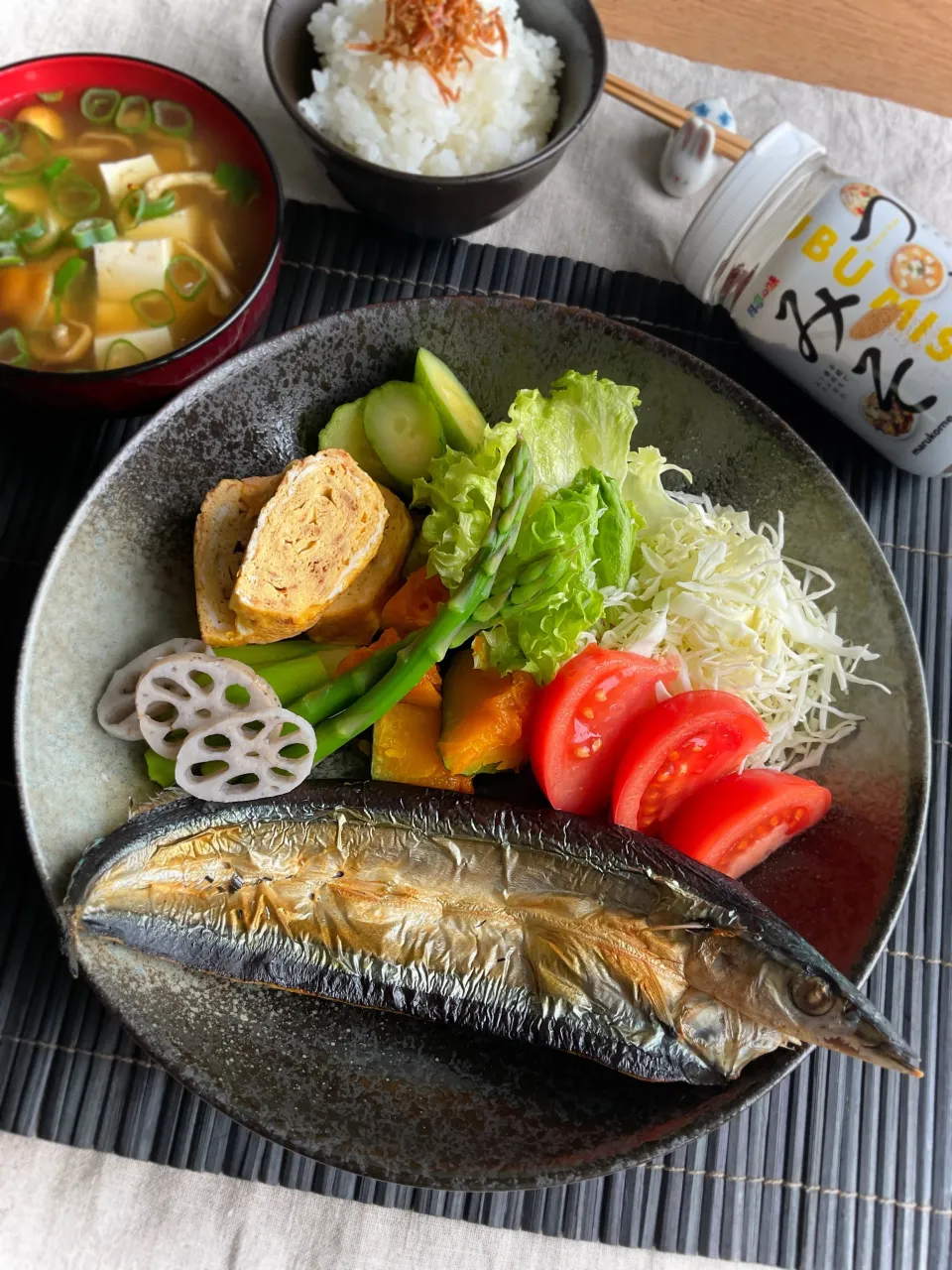 和食ワンプレート～マルコメさんレシピ☆みそのだし巻き～|スイーツポテトさん