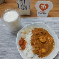 『甘酒スパイスカレー　シーフード』|seri-chanさん
