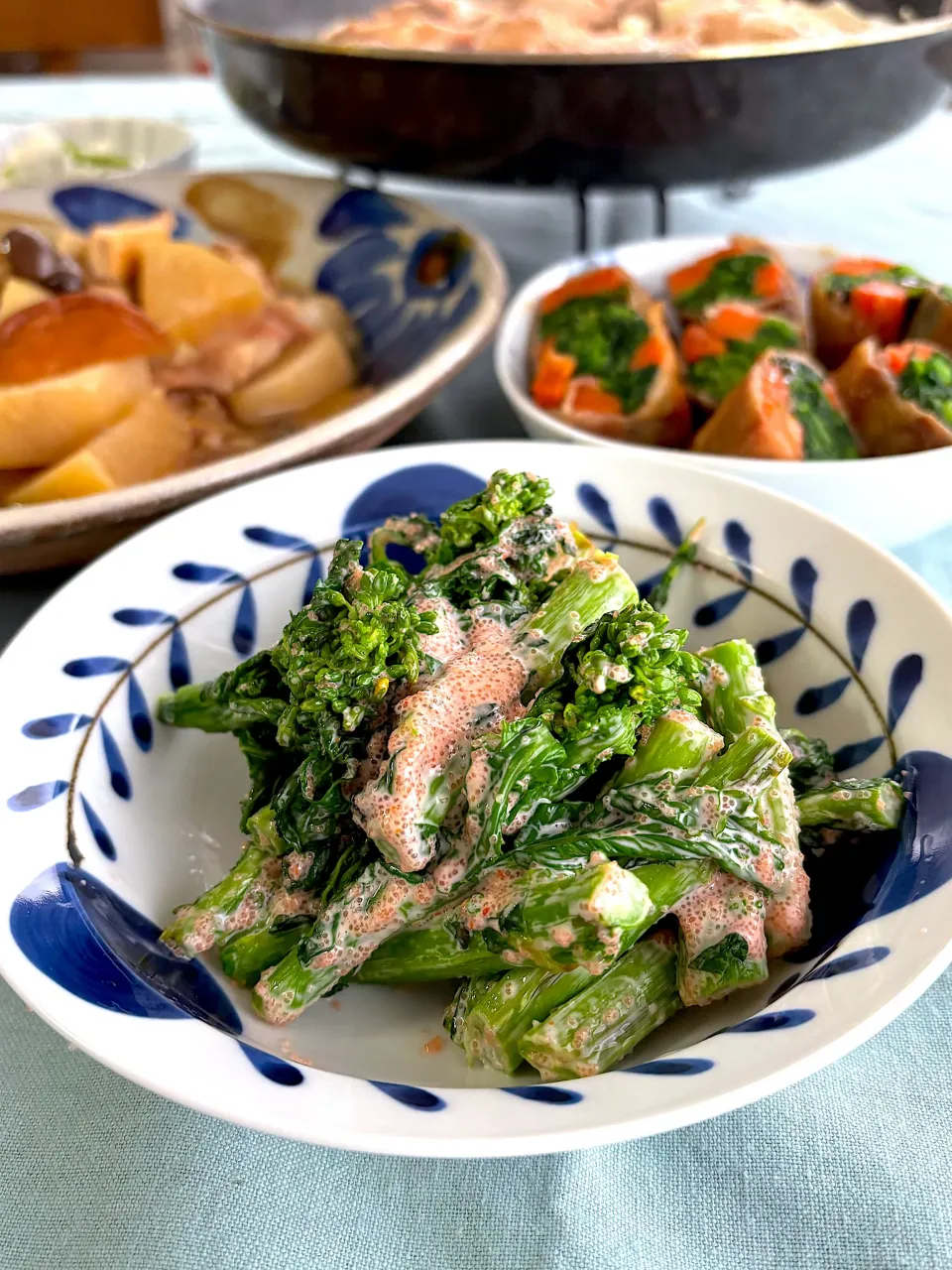 菜の花の明太子和え|Miki (^_−)−☆さん