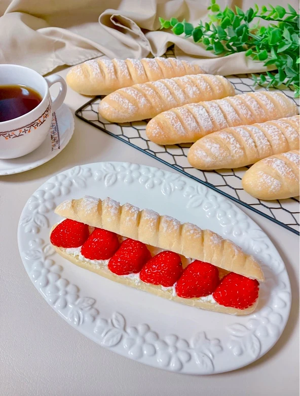 いちごのスティックパン|mai＊さん