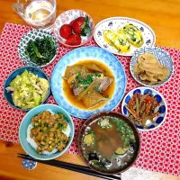 赤魚の煮付け🐟️晩御飯🍚🥢|まゆめろさん