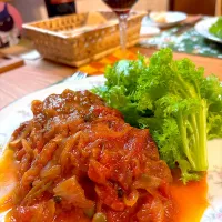 豚肩ロースのトマト煮