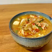 もつ鍋風 味噌ラーメン|ふくすけ食堂さん