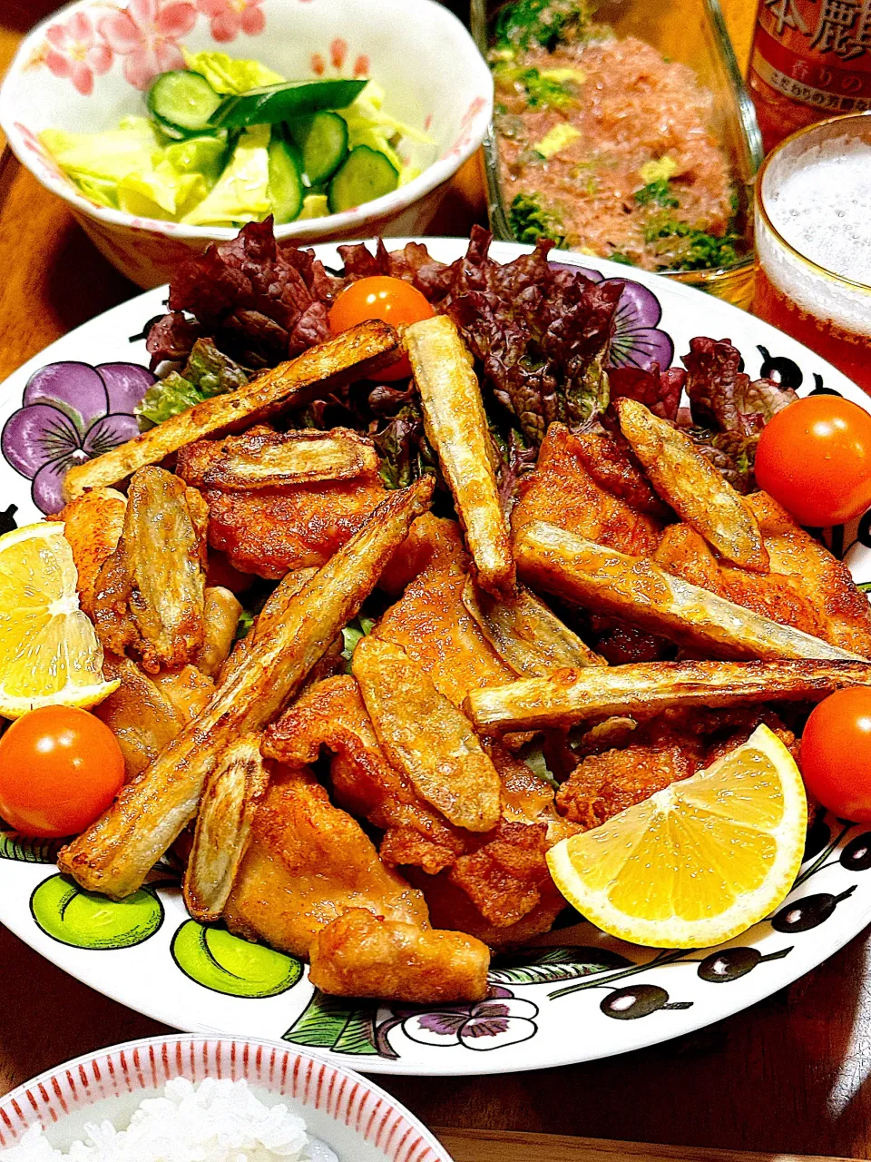 2026/02/09 鶏胸肉と牛蒡の唐揚げ|Blueberry🫐さん