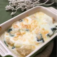 鶏肉だんごのグラタン|めいめいさん