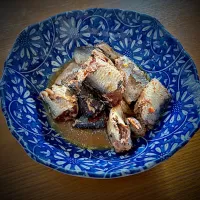 鰯の醤油煮  開けただけ！|おさむさん